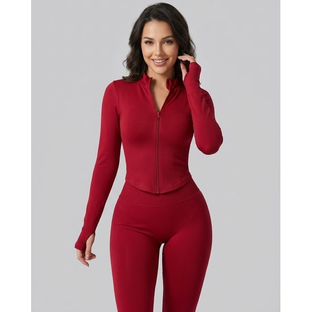 Conjunto Entrenamiento Mujer Chaqueta y Calza Push Up - YJ323