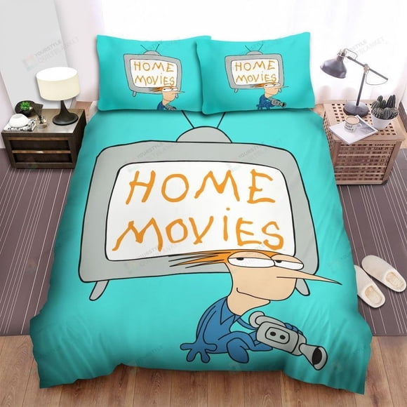 Home Movies Brendon Small Quilt Duvet Cover Set Home Textiles Bedclothes3-Piece Bedding Set