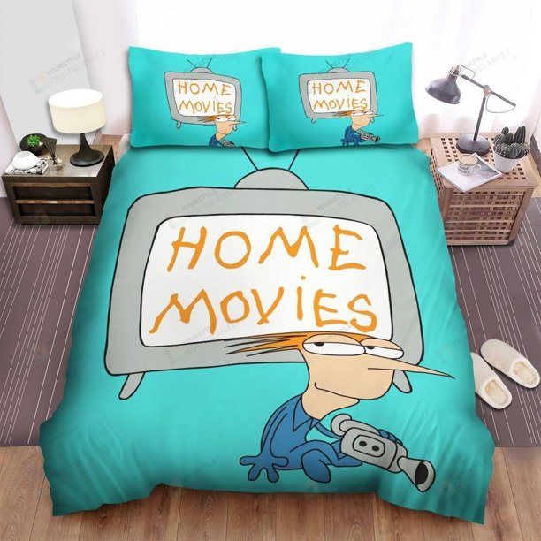 Home Movies Brendon Small Quilt Duvet Cover Set Home Textiles Bedclothes3-Piece Bedding Set