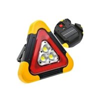 Genérico - Triangulo De Emergencia Led Recargable Portatil Solar Pro