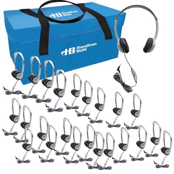 Auriculares Hamilton Buhl MS2LV Lab Pack con 24 unidades