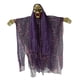 thumbnail image 4 of Muñeca De Bruja Colgante De Halloween, Fantasmas Iluminados Para Casa Encantada, Vacaciones, Interior, Morado, 4 of 5