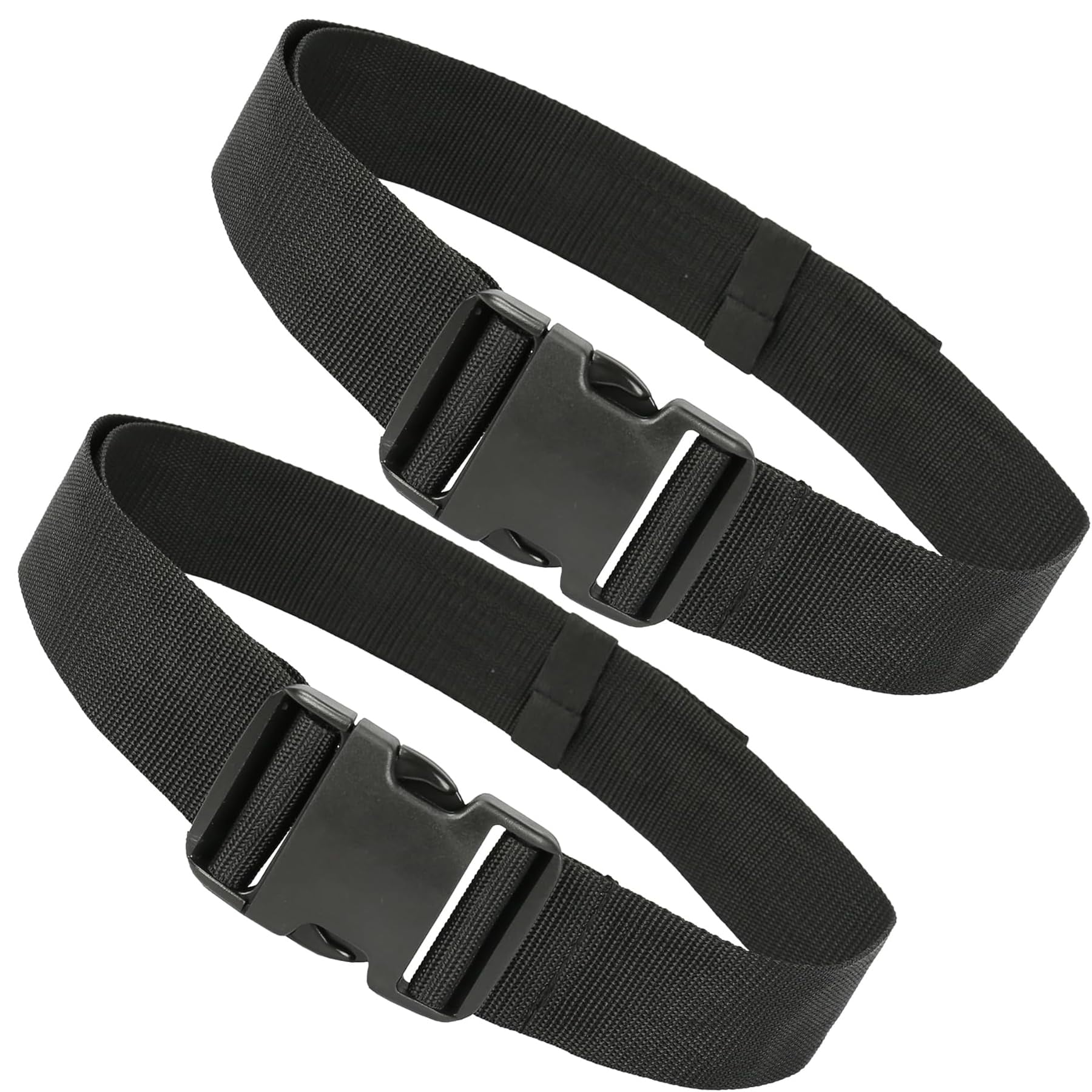 Xusx111 - 2 Pack Herramienta Cinturón De Trabajo, Cinturón De Los Hombres Del Trabajador, Cinturón De Electricista Ajustable, Bolso De Cintura Multifuncional Y Bolso Colgante De Cintura Negro (solo In