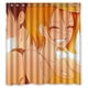 thumbnail image 1 of Cortina de ducha de Anime One Piece, juego de cortina de baño con ganchos, tamaño 66 x 72 pulgadas, 1 of 3