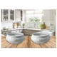 thumbnail image 2 of Set 2 Bowl para Sopa - apto para Horno - Blanco 18cm - R1311, 2 of 5