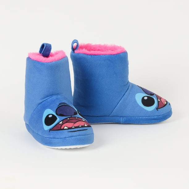 Pantuflas Botín Stitch Disney Interior Afelpado Niños Tallas 22-34