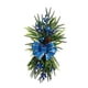 thumbnail image 3 of Guirnalda Navideña Colgante Para Escaleras, Para Buzón, Barandilla Interior Y Exterior, Color Azul, 3 of 3