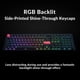 thumbnail image 3 of Teclado mecánico inalámbrico Keychron Q6 Max RGB con switches rojos, 3 of 9