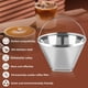 thumbnail image 2 of Filtro Café Reutilizable Bouaida Acero Inoxidable Cono 4 x2, 2 of 3