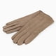 thumbnail image 1 of Guantes Mujer Gamuza Básicos Suaves Elegantes Abrigados Invierno beige Talla Única, 1 of 5