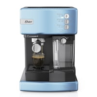 Oster - Cafetera Espresso Prima Latte 6603Cc Celeste.