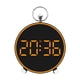 thumbnail image 1 of Reloj Despertador Digital Moderno Con Luz Ambiental Para Sala De Estar, Oficina, Mesita De Noche, Color Naranja, 1 of 3