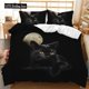 thumbnail image 1 of v281 Bed Sheets Christmas Cat Dog Bedding Quilt Cover Sets Cartoon Pet Cute Pet Pcs pcs Duvet Cover Sets Kids Adult Bedding Set Dropship 3-Piece Bedding Set (1 Duvet Cover + 2 Pillow Shams) Bed Sheet, 1 of 5
