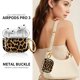 thumbnail image 2 of Estuche QQKVFNG para AirPod Pro 3 (2025) Leopardo Negro, 2 of 6