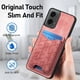 thumbnail image 2 of Funda Billetera con Soporte para Motorola Moto G 2024 5G Protector Delgado Rosa, 2 of 6