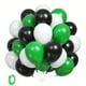 thumbnail image 1 of 61pcs, 12inch Green Balloons Black Balloons, White Balloons, With Green Ribbons 33FT For Soccer Ball Football Video Game Birthday Party Decor, Safari Jungle Party Baby Shower Wedding Party Supplies, P, 1 of 3