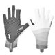 thumbnail image 1 of Deportes Al Aire Libre Ciclismo Guantes Bicicleta Bicicleta Gel Medio Dedo Guantes Gris M, 1 of 5