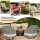 thumbnail image 5 of Fundas para Sillon Aacabo Exterior Paquete de 2, 5 of 9