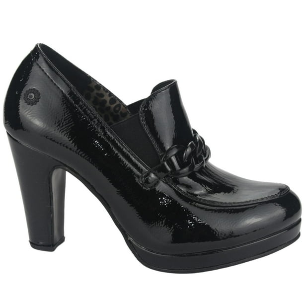 Zapato Chalada Mujer Plataform27 Negro Casual