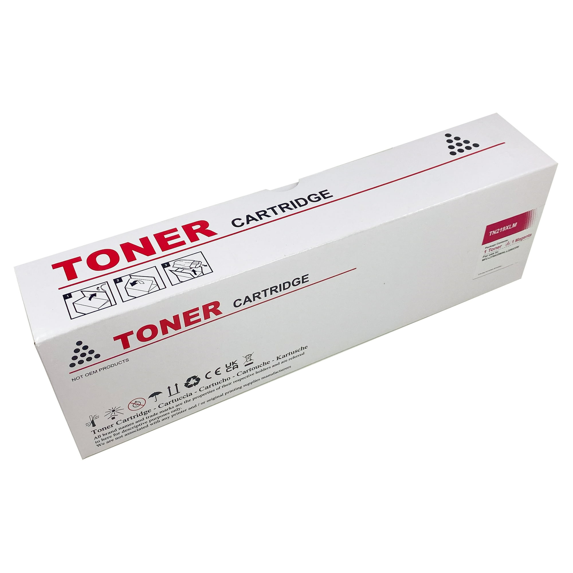 Genérico - Toner Para Brother Tn 219xl L3760 L3560 L3280 Magenta Alto Rendimiento