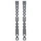 thumbnail image 1 of 2x Tailor Malice Clips Correa Hebillas Chaleco Flexible Bolsa De Accesorios Gris, 1 of 5