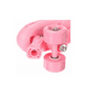 thumbnail image 2 of Patines rollers niña más protectores y casco talla M 30-33, rosado, 2 of 2