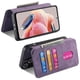 thumbnail image 2 of Funda Billetera Magnética para Xiaomi Redmi Note 12 4G Soporte Tarjetas Desmontable Morado, 2 of 6