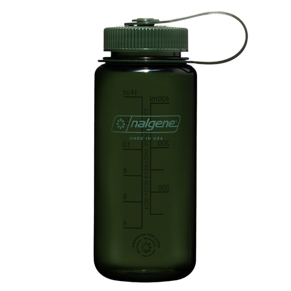 Botella de agua Nalgene Sustain Tritan sin BPA, 500 ml, color jade