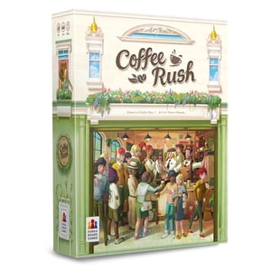 Juego De Mesa Korea Board Games Coffee Rush Strategy Kids 8+