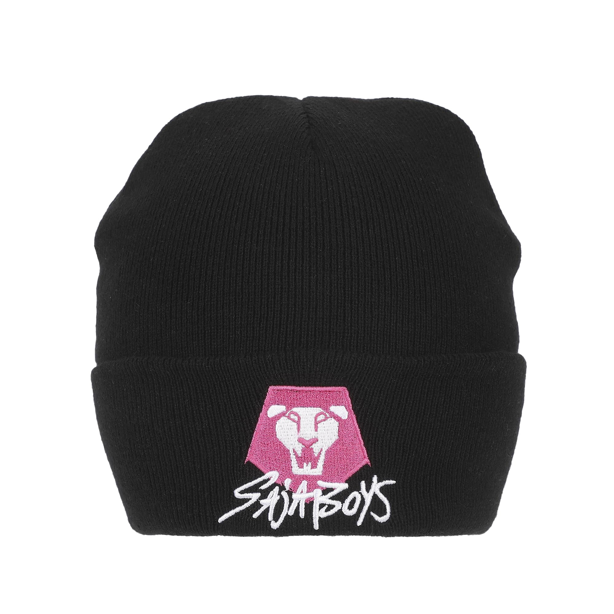 Gorro Tipo Beanie Bioworld Kpop Demon Hunters Saja Boys Negro