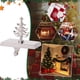 thumbnail image 2 of Soporte de metal para calcetines navideños, plateado, para colgar calcetines de árbol de Navidad, gancho antideslizante para adornos de repisa, ideal para chimeneas navideñas de estilo rústico., 2 of 6