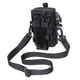 thumbnail image 2 of Bolsa táctica impermeable con correa para el hombro, organizador, riñonera, equipo, mochila para senderismo, teléfono móvil, botella de agua, viaje , NEGRO Negro con correa para el hombro, 2 of 5