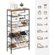 thumbnail image 2 of Organizador de almacenamiento de zapatos YATINEY de 8 niveles, 32 pares, 2 of 9