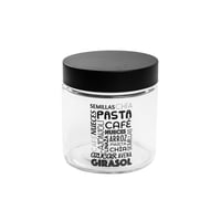 Decoexpress - Frasco Vidrio Black 12 Cm