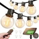 thumbnail image 1 of Cadena de luces solares Addlon, 100 pies, 54 LED, control remoto, resistente al agua, 1 of 9