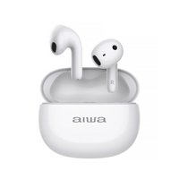 Aiwa - Audifonos Bluetooth Recargables Tws Inear Blanco Awtwsd8