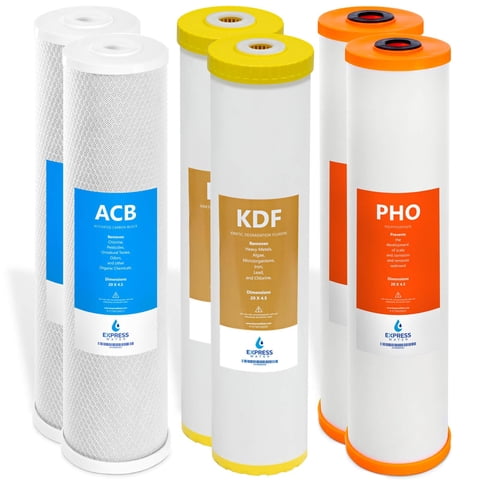 Filtro De Agua Express Water 3 Etapas Para Metales Pesados Y Antisarro
