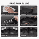 thumbnail image 5 of Organizadores Para Duchas Belug Repisa Para Baño 3pcs Negro, 5 of 5