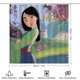 thumbnail image 2 of Mulan Princesa Disney-theme 4-Piece Shower Curtain Set with Rugs, Waterproof Bathroom Decor Set Includes Bath Mat, U-Shaped Rug, Toilet Lid Cover and Curtain with Hooks, 2 of 6
