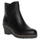 thumbnail image 2 of Botin Mujer Napa Negro Leda Gacel, 2 of 2