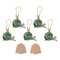 Bothyi - Marcadores De Punto De Tejer, Tapones De Aguja Para Manualidades, Accesorios De Tejido De Ganchillo Tipo B