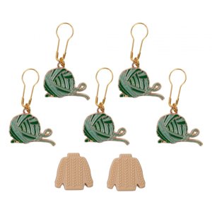 Bothyi - Marcadores De Punto De Tejer, Tapones De Aguja Para Manualidades, Accesorios De Tejido De Ganchillo Tipo B