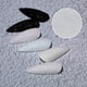 thumbnail image 3 of Purpurina para uñas Bellecrey Shimmer White Rainbow, 10 g, holográfica, 3 of 8