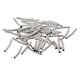 thumbnail image 5 of 50 unids 2.7 mm tubo liso curvado cuentas de fideos joyería diy hacer blanco dorar, 5 of 5