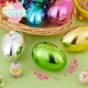 thumbnail image 5 of Huevos de Pascua de plástico JOYIN, 48 unidades, 8 cm, colores metálicos, 5 of 7