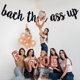 thumbnail image 2 of Pancarta Ferastar "Bach That Ass Up" Negro con Brillantina, 2 of 8