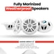thumbnail image 3 of Altavoces Marinos Boss Audio Mr6w 6 5 180 W De Doble Cono Blanco, 3 of 9