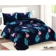 thumbnail image 1 of Cobertor Chiporro 1 1/2 Plazas - Azul Marino Flamencos M5, 1 of 2