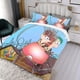 thumbnail image 3 of Phineas y Ferb Conjunto de sábanas temático, trío de piezas, cómodo y amigable con la piel, diseño único, regalo de decoración para el hogar para familiares, amigos y fans,173cm *218cm, 3 of 6