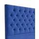 thumbnail image 3 of Respaldo Capitone Premium Azul 1.5 Plaza Felpa, 3 of 3